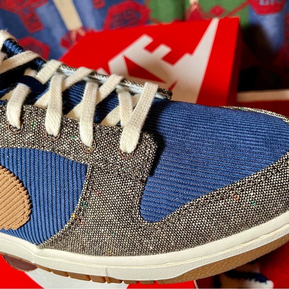 Nike Men's Blue and Brown Nike dunk sz 13 - Picture 6 of 12